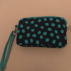 Thirty One Polka Dot Wristlet